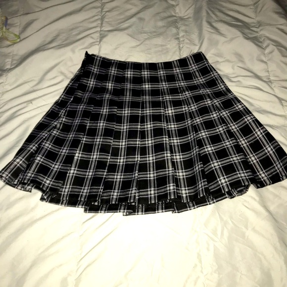 Plaid pleated tennis skirt - Picture 4 of 5